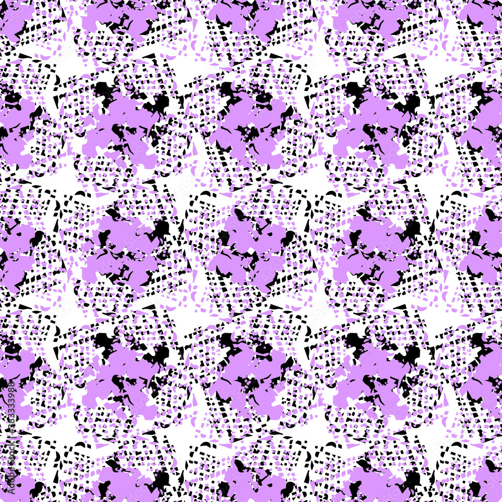 Obraz premium seamless pattern with pink flowers