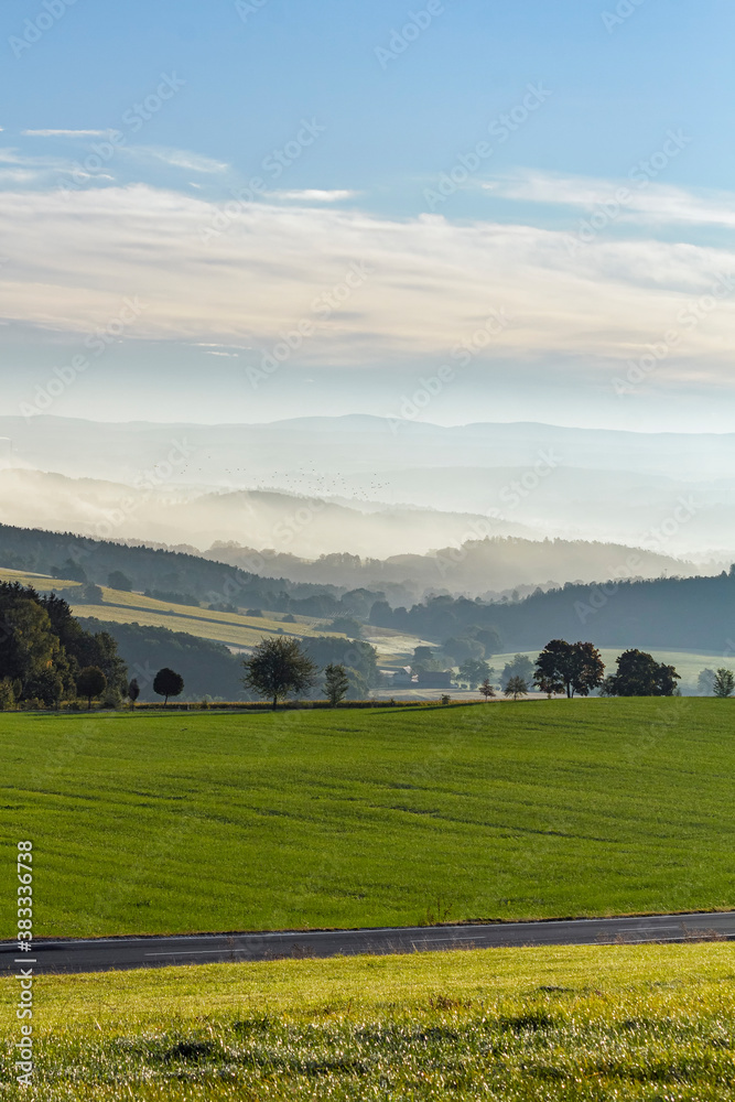 Blick von der Reuther Linde nach Toberitz im Vogtland Blick von der Reuther Linde nach Toberitz im Vogtland