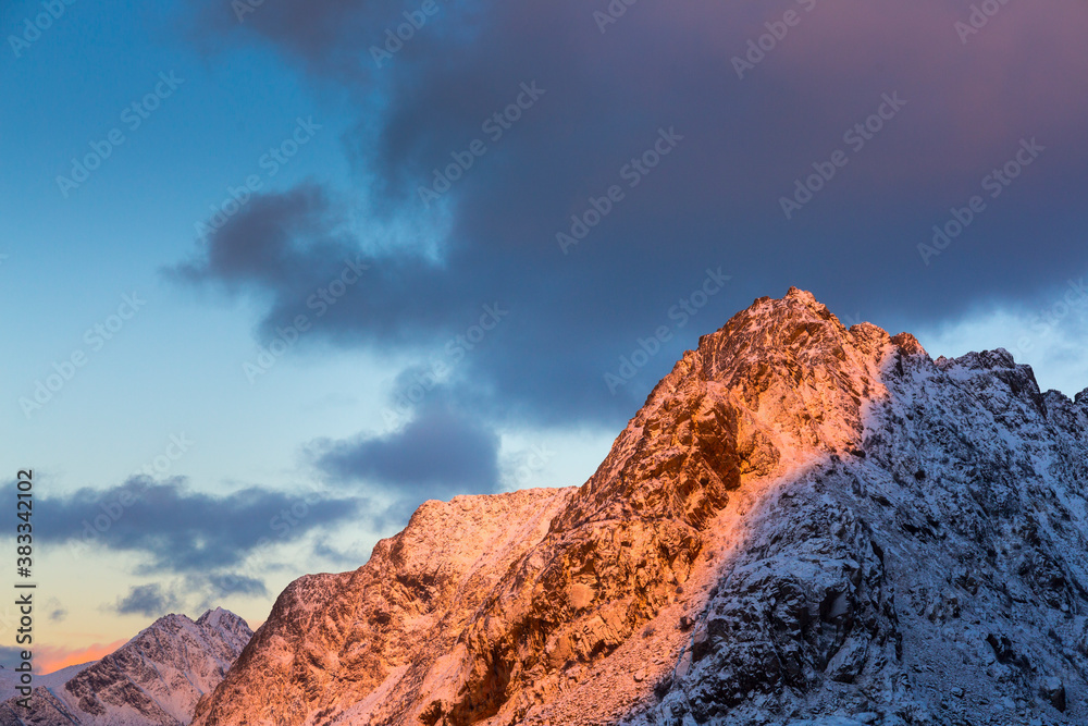 Obraz premium Lofoten Archipelago, Nordland county, Norway, Arctic Circle, Europe