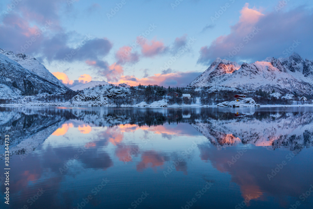 Sildpollen, Lofoten Archipelago, Nordland county, Norway, Arctic Circle, Europe