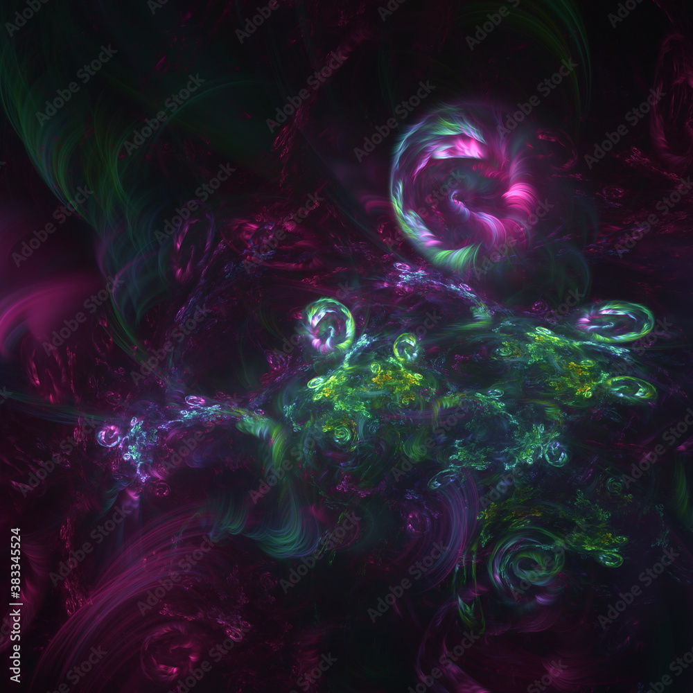 Computer generated multi colored fractal abstract background Computer generated multi colored fractal abstract background