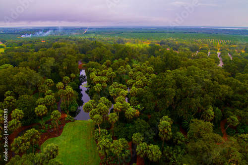 View of Polk county Florida usa photo