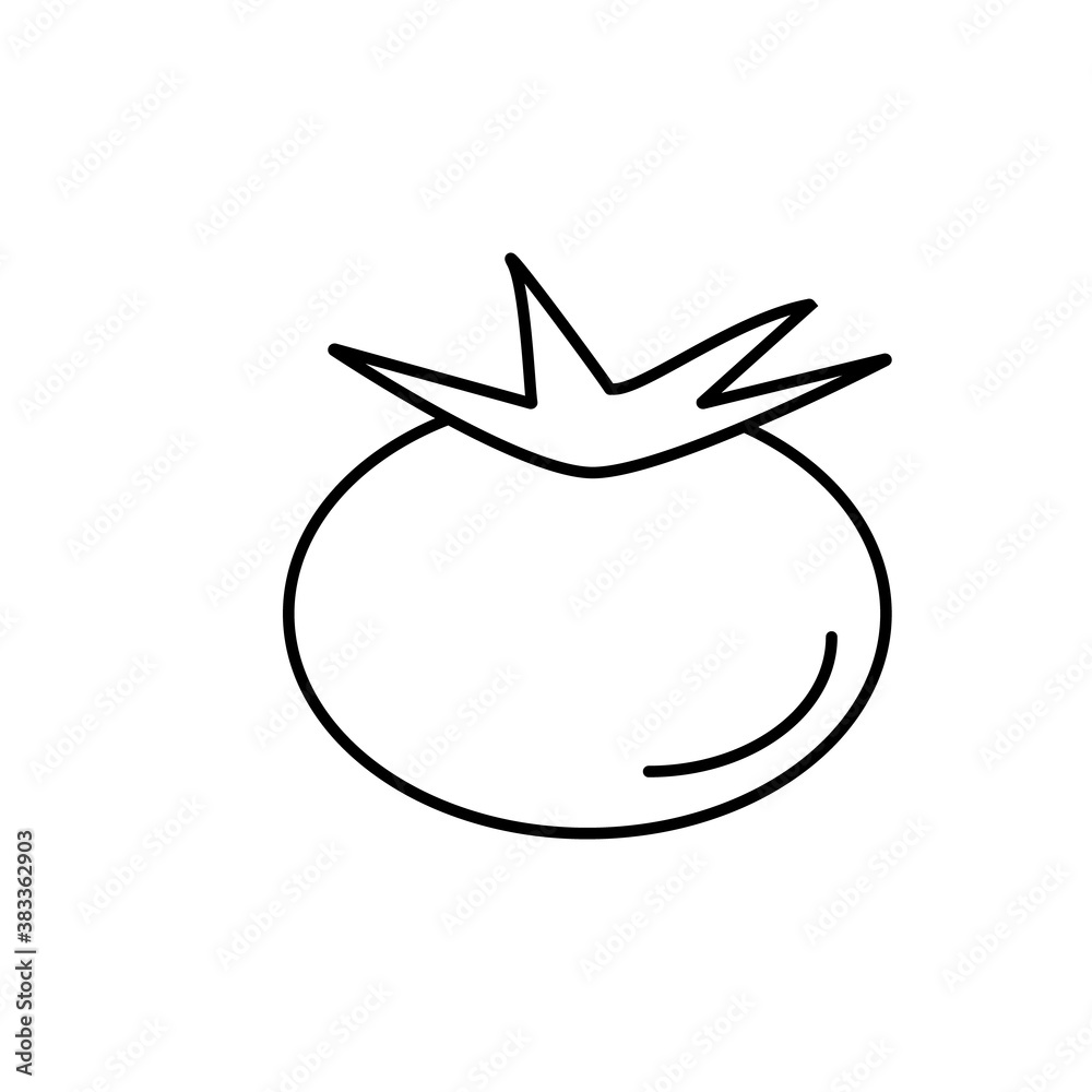 tomato icon element of vegetables icon for mobile concept and web apps. Thin line tomato icon can be used for web and mobile. Premium icon on white background tomato icon element of vegetables icon for mobile concept and web apps. Thin line tomato icon can be used for web and mobile. Premium icon on white background