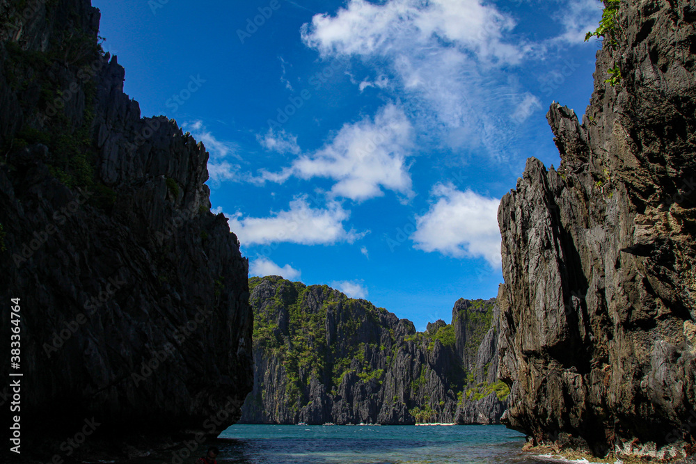 Beautiful landscape of Palawan, Philippines in Asia