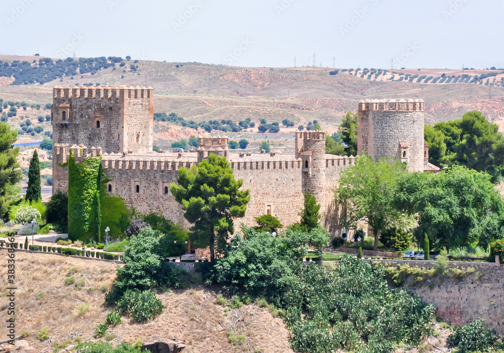 San Servando castle in Toledo, Spain