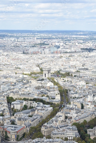 cityscape view from the eiffel tower paris france © Sofia Cabaña Alvear