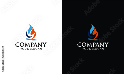 Luxury Phoenix Logo Concept Stock Vector