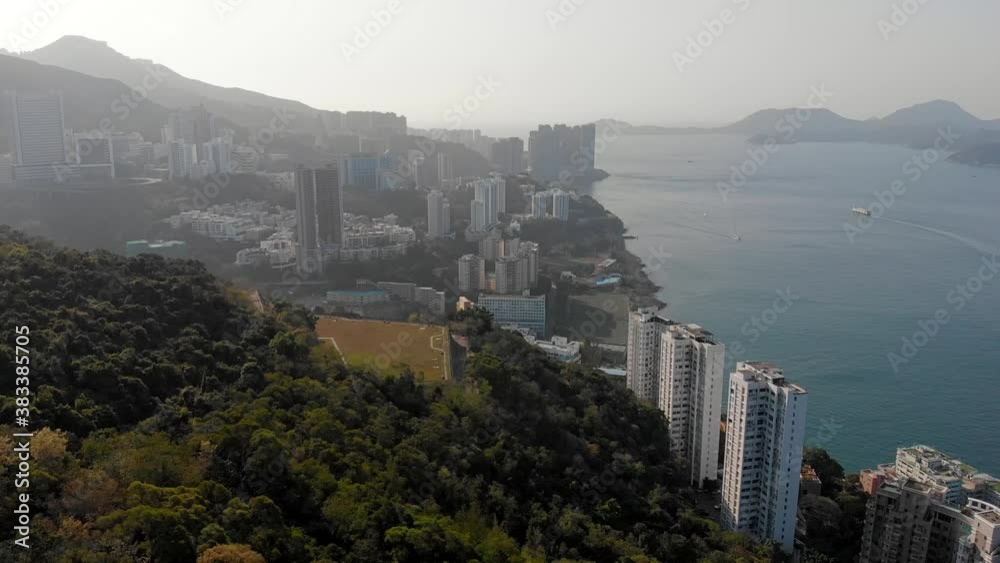 Pok Fu Lam Hong Kong Aerial