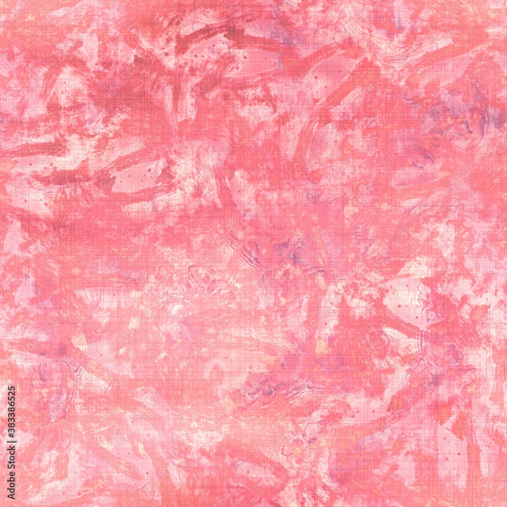 Fototapeta premium Coral pink girly sweet seamless pattern texture. High quality illustration. Candy, ice cream, or sherbet pink. Natural texture with digital overlay.