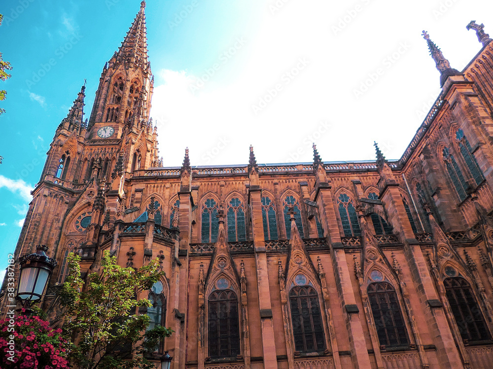 Obraz premium Catedral de San Sebastian. Cathedral of San Sebastian