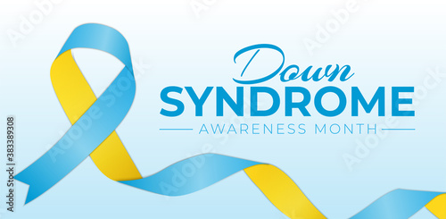 Down Syndrome Awareness Month Background Design
