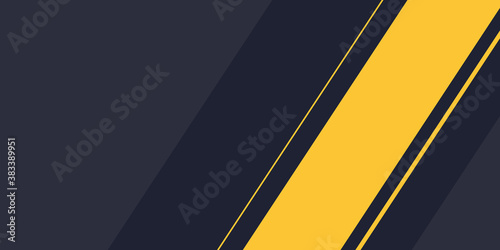 Template corporate concept yellow black grey and white contrast background. 