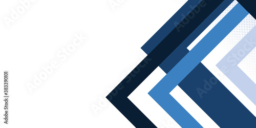 Modern blue white abstract presentation background with corporate concept