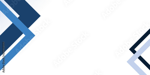 Modern blue white abstract presentation background with corporate concept