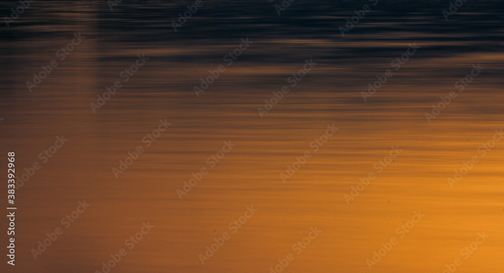 sunset in the water sunset in the water