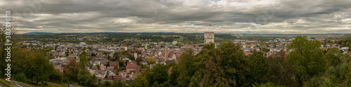 Fototapeta Naklejka Na Ścianę i Meble -  Historische Altstadt Ravensburg in Oberschwaben