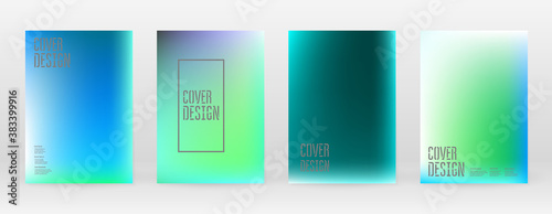 Pastel Soft. Vibrant Blue, Teal, Neon Concept.