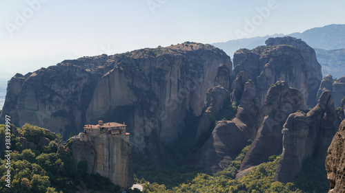 Roussanou Monastery, Meteora Monasteries, Kalambaka, Trikala, Greece. © Artur