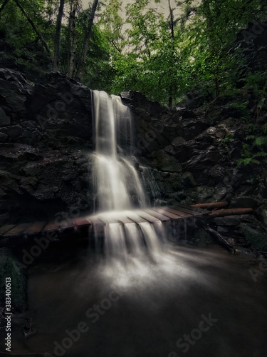 waterfall in the woods