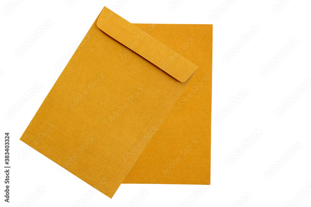 blank envelope on a white background blank envelope on a white background
