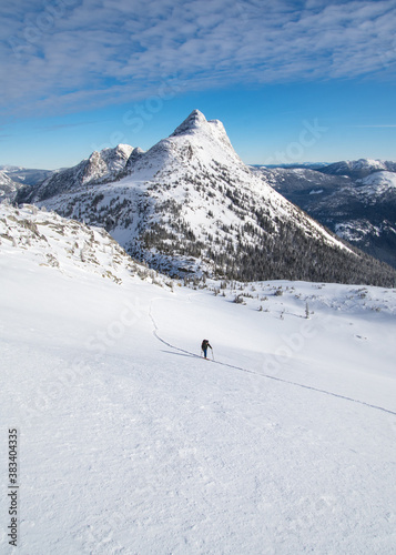 Winter ski adventures in British Columbia Canada © AlpineLifer