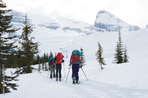 Winter ski adventures in British Columbia Canada