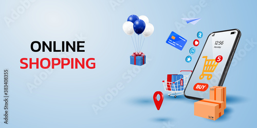 Online Shopping Concept