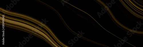 Panel kuchenny z motywem Marble texture wall surface black gold ink pattern graphic  background granite abstract light elegant grey for do floor plan ceramic counter texture tile black yellow background natural for paper.