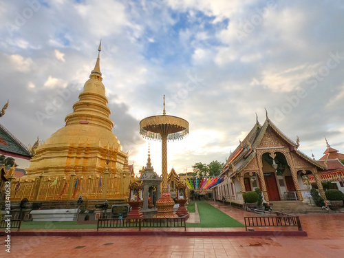 Wat Phra That Hariphunchai Woramahawihan, Lamphun province, Thailand