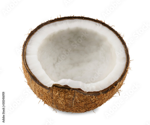 coconuts isolated on the white background