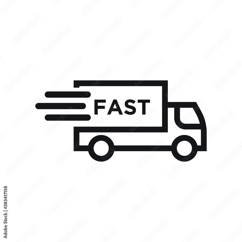 Delivery icon design. vector illustration Delivery icon design. vector illustration