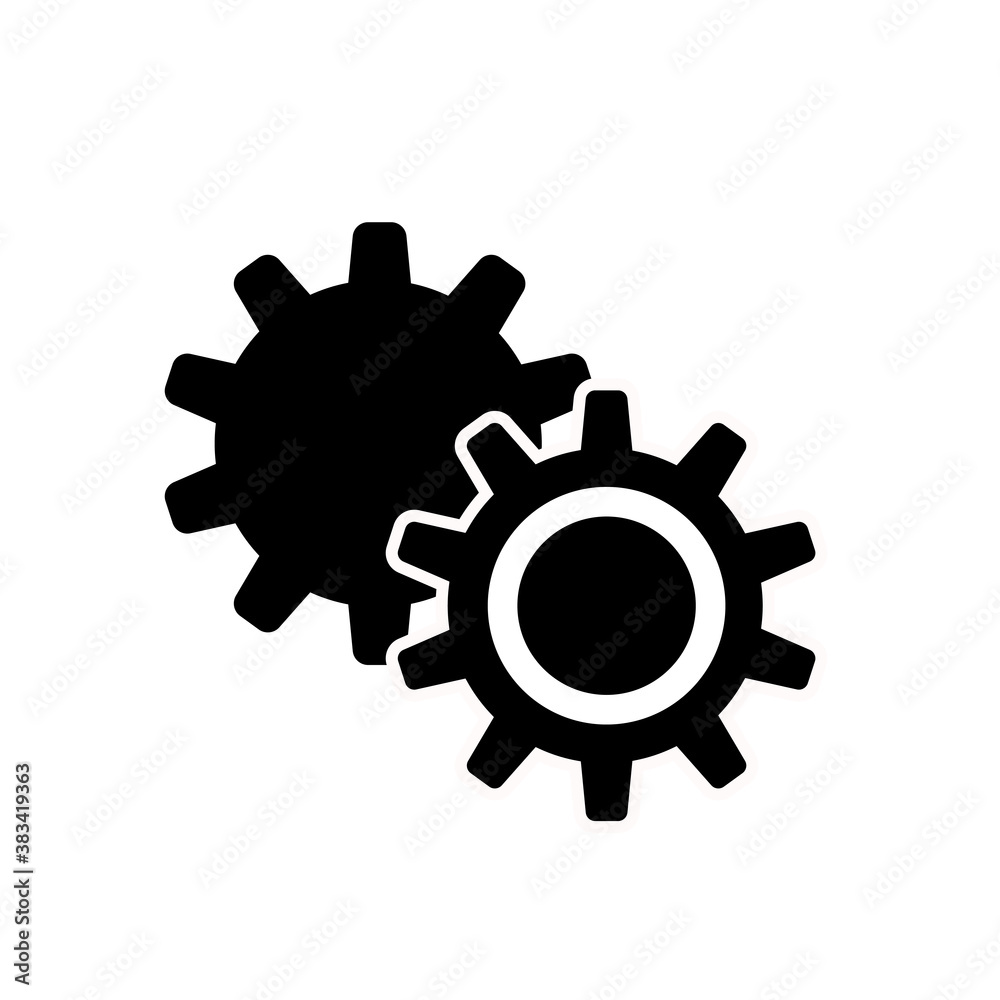 Industry Logo illustration on white background Industry Logo illustration on white background