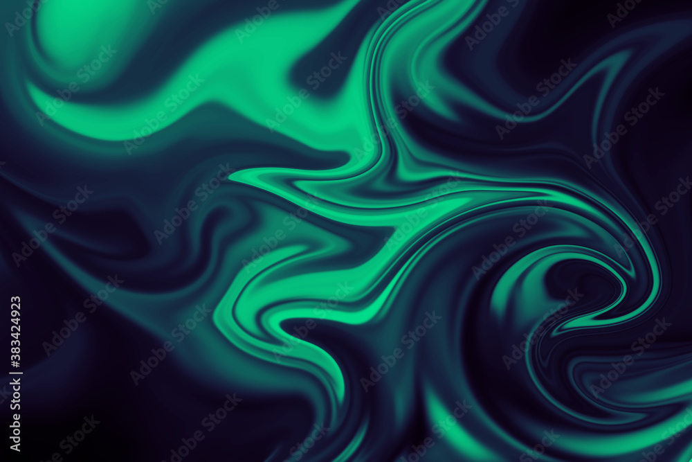 Abstract background of colorful liquid liner. Abstract texture of liquid acrylic.