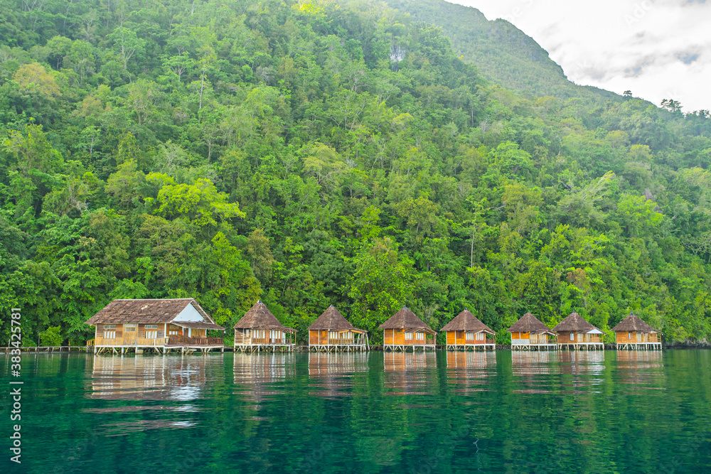 The Beauty of Ora Beach, A popular Tourist Destination in Seram Island, Mollucas, Indonesia.