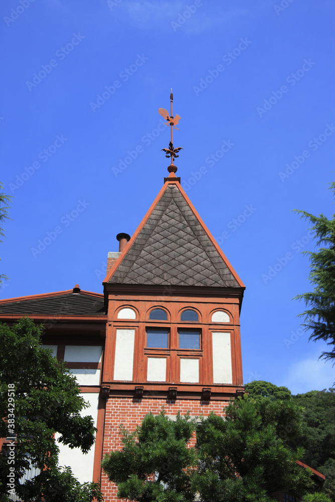 Fototapeta premium 風見鶏の館