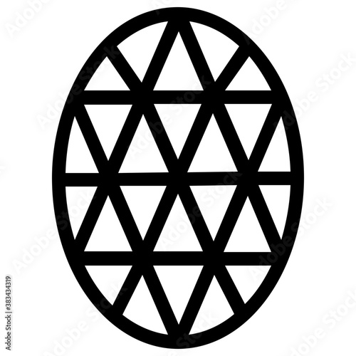 
Vector icon design of precious stone
