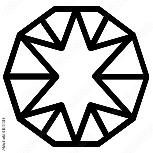 
Jewel of synthetic diamond
