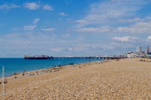 Views of Brighton beach