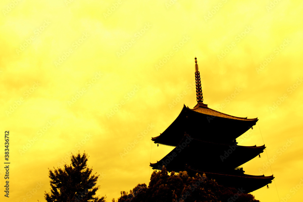 Obraz premium 東寺