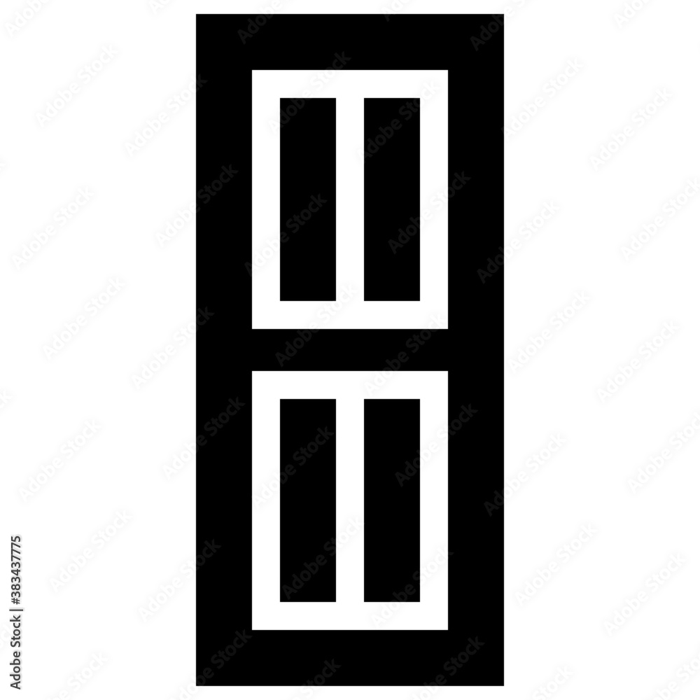 Isolated icon design of plantation shutter
Isolated icon design of plantation shutter
