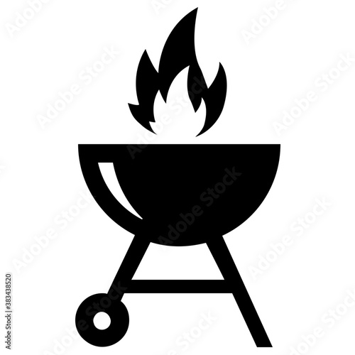 
Charcoal grill showing idea of outdoor cooking
