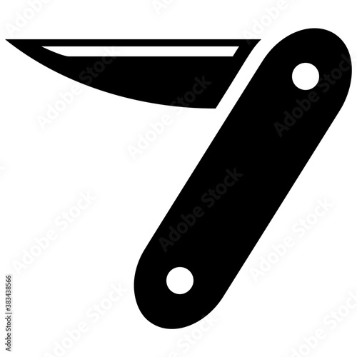 
Sharp pocket knife icon
