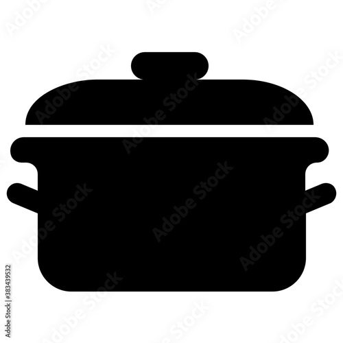 
A cooking pot for boiling or called saucepan 

