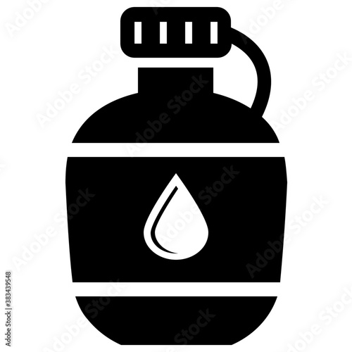 
An oil can for cooking 
