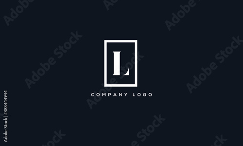 Alphabet letter icon logo L
