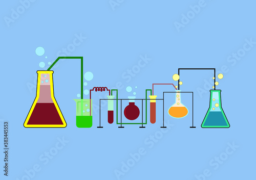 Scientific experimental process To find a vaccine that suppresses the virus And vaccines to prevent various diseases To help fellow humans on this planet. photo