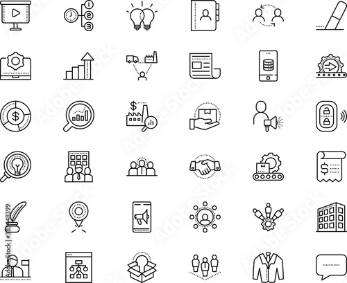 business vector icon set such as  draw  contract  energy  pay  brainstorm  operation  label  address  bright  power  tie  nobody  laptop  residential  together  thumb  cogwheel  market  therapy