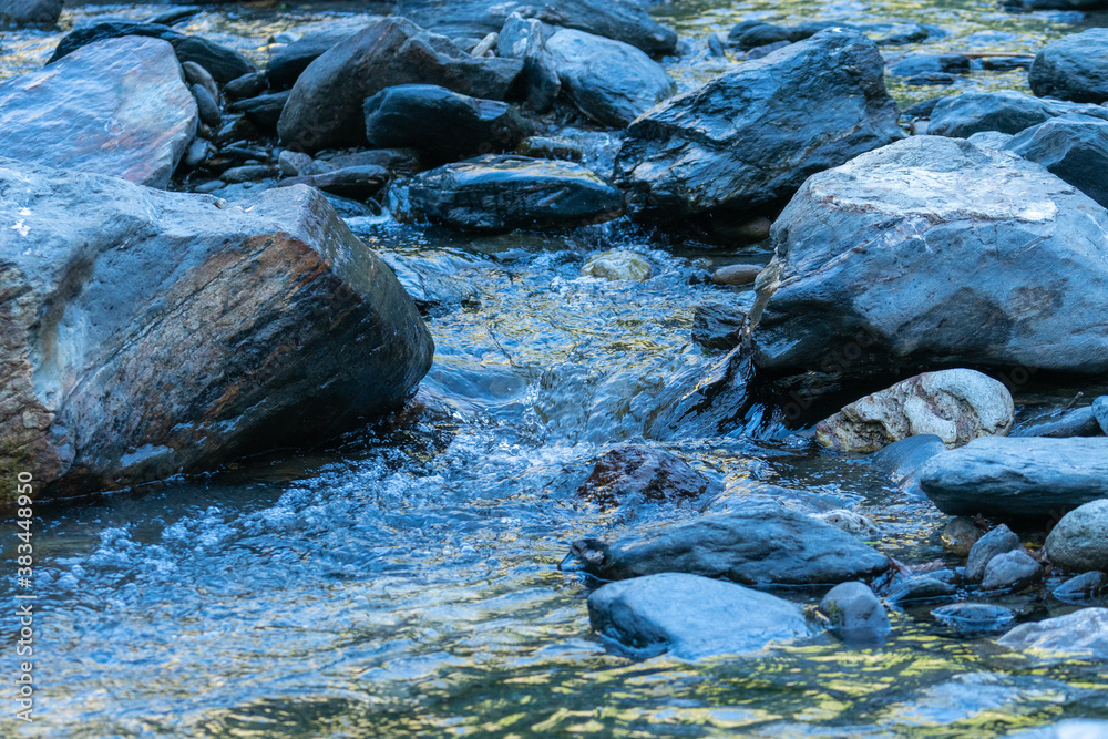 water flowing down a river in southern Spain water flowing down a river in southern Spain