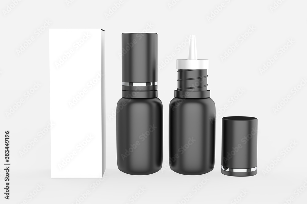 Mock up Realistic Glossy Cosmetic Serum, Ampoule, Oil Dropper Bottle for Skincare Product isolated on a white Background. 3d Illustration Mock up Realistic Glossy Cosmetic Serum, Ampoule, Oil Dropper Bottle for Skincare Product isolated on a white Background. 3d Illustration