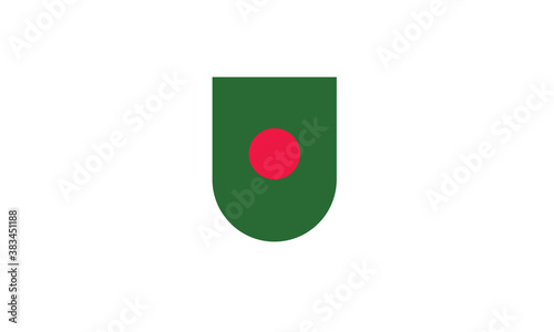 Bangladesh flag shield vector illustration Free Download Bangladesh flag shield vector illustration - GFXLoad